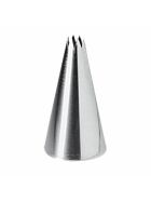 Star nozzle, stainless steel, Ø 2 mm