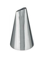 Petal nozzle, stainless steel, 10 x 2.5 mm (WxD)