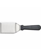 Roast spatula, handle blue, blade length 27 cm
