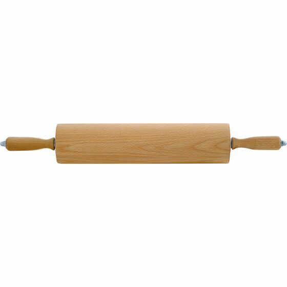 Wooden rolling pin, Ø 10 cm, length 39.5 cm