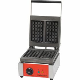 Waffle iron CATERINA, with polymer coating, 275 x 420 x...