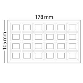 Waffeleisen CATERINA, mit Polymerbeschichtung, 275 x 420 x 275 mm (BxTxH)