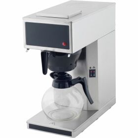 Filter coffee machine 1.6 liters, including glass jug, 205 x 385 x 455 mm (WxDxH)