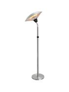 Electric heater, hanging with LED lighting, Ø 585 mm, height 300 mm