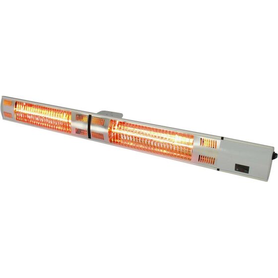 Electric heater, hanging, for wall or ceiling mounting, dimensions 1050 x 90 x 100 mm (WxDxH)