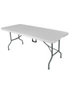 Foldable buffet table, dimensions 1840 x 750 x 740 mm (WxDxH)