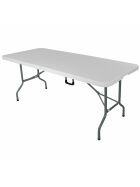 Foldable buffet table, dimensions 1840 x 750 x 740 mm (WxDxH)