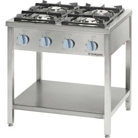 Gas stove series 700 - G20, 4 burners (2x5 + 2x7), 800 x...