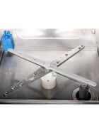 Universal dishwasher including rinse aid dosing pump, multiphase 230 / 400V, 3.9 / 4.9 kW