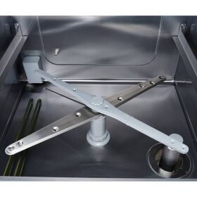 Universal dishwasher including rinse aid, detergent, rinse and drain pump, 230 / 400V, 3.9 / 4.9 kW