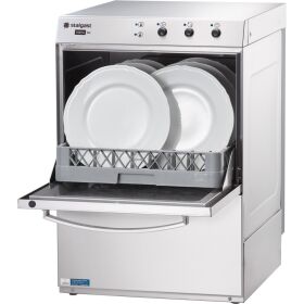 Universal dishwasher including rinse aid, detergent, rinse and drain pump, 230 / 400V, 3.9 / 4.9 kW