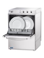 Universal dishwasher including rinse aid, detergent, rinse and drain pump, 230 / 400V, 3.9 / 4.9 kW