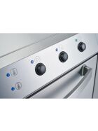 Universal dishwasher including rinse aid, detergent, rinse and drain pump, 230 / 400V, 3.9 / 4.9 kW
