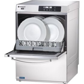 Geschirrspülmaschine Aqua A5 inkl. Klarspülmitteldosier-,Reinigerdosier-, Klarspül- und Ablaufpumpe, 400V, 6,5 kW