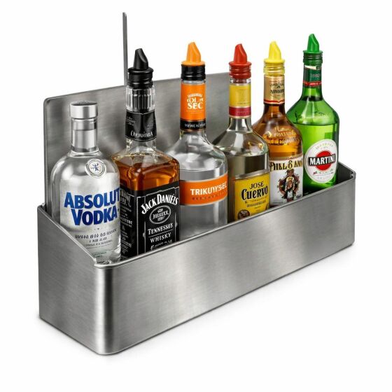 Flaschenregal-Speed Rack für 6 Flaschen - L 55 X H 15 X T 10 cm