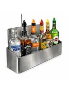 Flaschenregal-Speed Rack für 6 Flaschen - L 55 X H 15 X T 10 cm