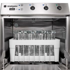 Universal glass washer incl. Rinse aid and detergent dosing pump, 230V, 2.73 kW
