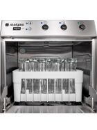 Universal glass washer incl. Rinse aid dosing, detergent dosing and drain pump, 230V, 2.73 kW