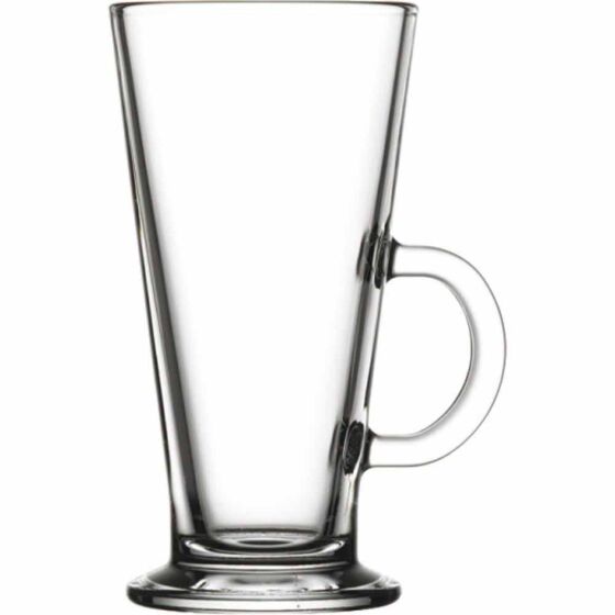 Latte Macchiato-Glas mit Henkel, Glasserie Colombian 0,26 Liter