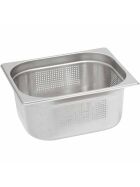 Standard gastronorm containers, GN 1/2 (65mm), perforated