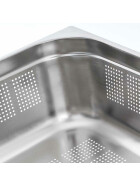 Gastronorm containers series STANDARD, GN 2/3 (100mm), perforated