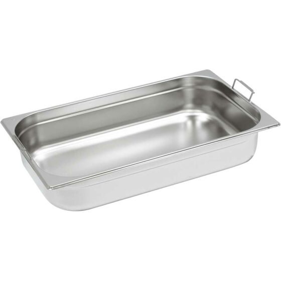 Gastronorm containers NEW MODEL series, GN 1/1 (100mm), with drop handles