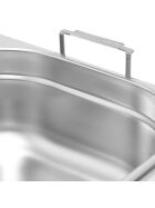 Gastronormbehälter mit Fallgriffen, Serie STANDARD, GN 1/3 (150mm)