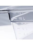 Gastronormbehälter, Serie STANDARD, Polycarbonat, GN 1/9 (100 mm)