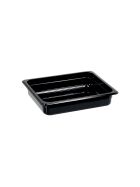 Gastronorm container, polycarbonate, black, GN 1/2 (65 mm)
