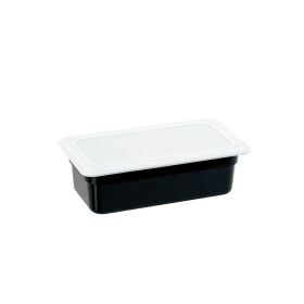 Gastronorm container, polycarbonate, black, GN 1/3 (100 mm)