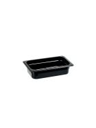 Gastronormbehälter, Serie STANDARD, Polycarbonat, schwarz, GN 1/4 (65 mm)