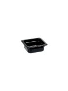 Gastronorm container, polycarbonate, black, GN 1/6 (65 mm)