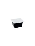 Gastronorm container, polycarbonate, black, GN 1/6 (100 mm)