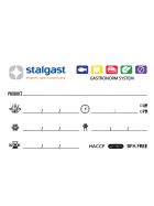 Gastronorm container, polypropylene, GN 1/4 (100 mm)