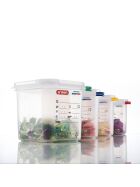 GN lid, polypropylene, for GN 1/6 containers