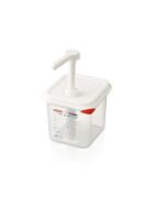 Saucenspender/Pumpspender GN 1/6, Inhalt 2,6 L