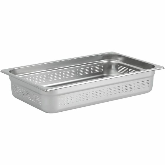 Gastronorm containers series PREMIUM, GN 1/1 (100mm), perforated