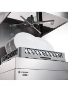 Haubenspülmaschine Aqua H3 inkl. Klarspülmittel- und Reinigerdosierpumpe, 400V, 6,8 kW