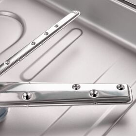 DigitalPower hood type dishwasher including rinse aid and detergent dosing pump, 400V, 10 kW