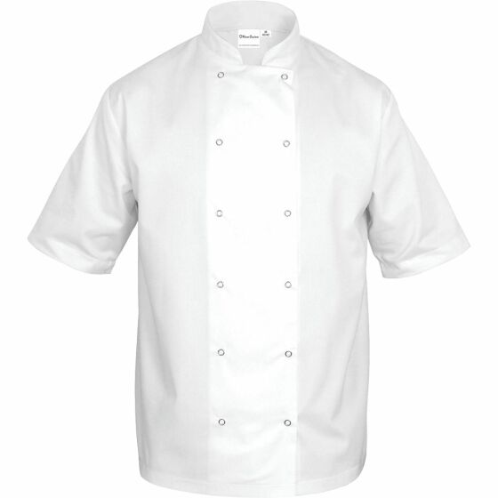 Nino Cucino chef jacket, short-sleeved, white, size XL
