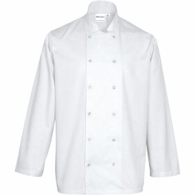 Nino Cucino chef jacket, long-sleeved, white, size M