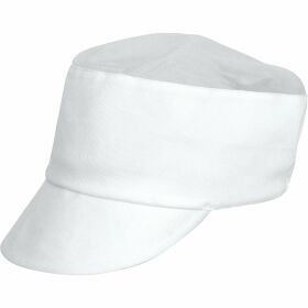 Nino Cucino bakers hat, white, 35% cotton / 65% polyester