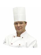 Nino Cucino chefs hat, white, 100% fleece line, height 20 cm