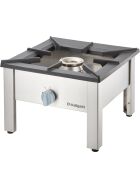 Gas-Hockerkocher Top Power 14kW, mit Edelstahl Topfauflage, G20, 567x607x394 mm (BxTxH)