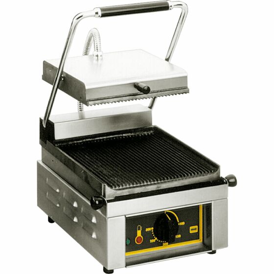 ROLLER GRILL contact grill, 2 kW, dimensions 330 x 385 x 220 mm (WxDxH)