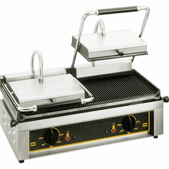 ROLLER GRILL double contact grill, 4 kW, dimensions 600 x 385 x 220 mm (WxDxH)