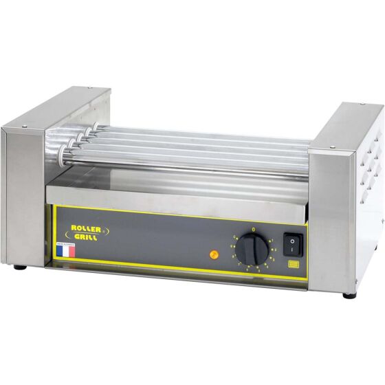 ROLLER GRILL Hot dog grill, 5 rollers, dimensions 545 x 320 x 240 mm (WxDxH)