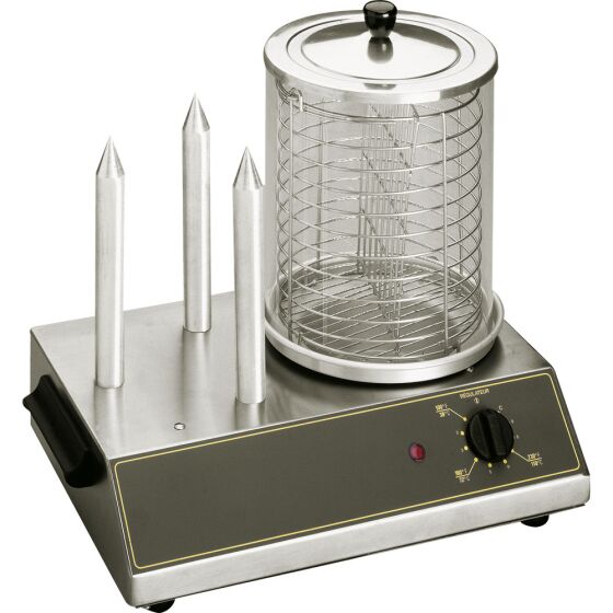 ROLLER GRILL hot dog device, for up to 40 sausages, dimensions 440 x 300 x 400 mm (WxDxH)