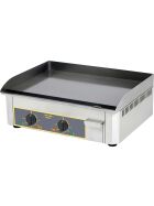 ROLLER GRILL electric griddle plate, two heating zones, dimensions 620 x 450 x 190 mm (WxDxH)