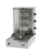 ROLLER GRILL gas gyros grill, capacity 15 kg, dimensions 580 x 660 x 645 mm (WxDxH)